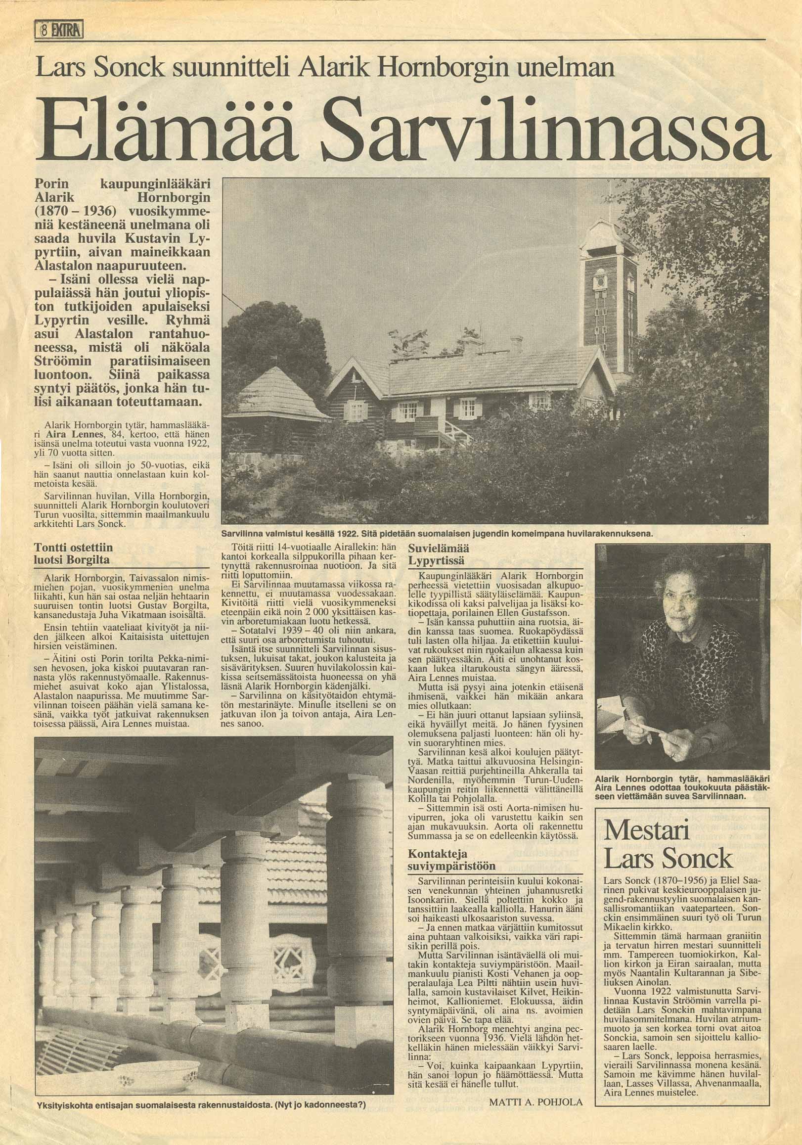 Turun Sanomat 3.4.1993